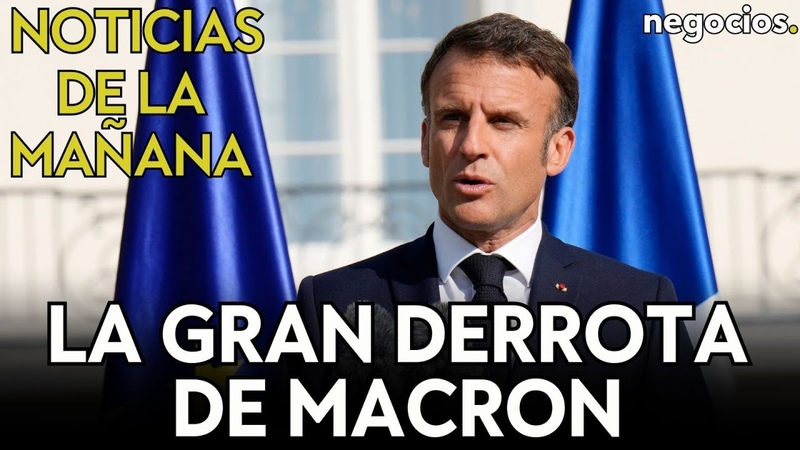 NOTICIAS DE LA MAÑ ANA, Macron, el gran derrotado; Biden pacta el uso de activos rusos; G7