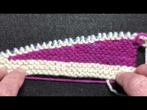 Short Rows in Garter Stitch, a
