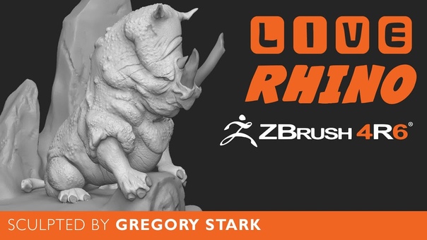 Zbrush 4 R6 V Ray LIVE Sculpting and Rendering a