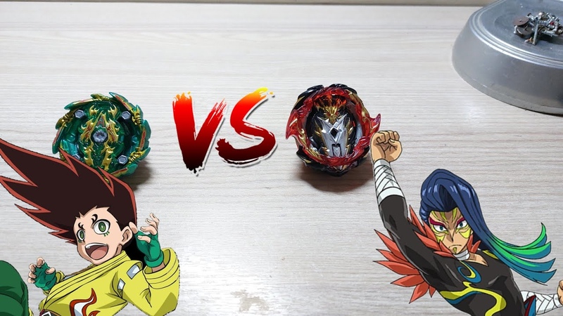 Prime Apocalypse против Bushin Ashura, Бейблейд Бёрст, Beyblayde