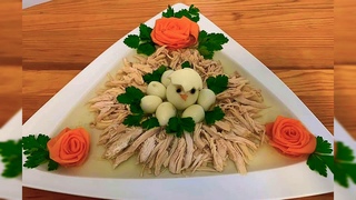 Как приготовить красивый холодец