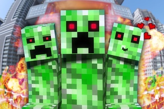 НЯША КРИПЕР - Майнкрафт Клип | Minecraft Parody of PSY’s Daddy