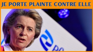 SMS avec Pfizer : je porte plainte contre Ursula Von der Leyen !