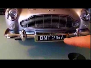 Aston Martin DB5 Modell 1:8