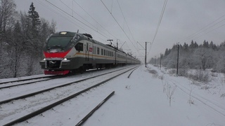Электропоезд ЭП2Д-0038 ЦППК на Кубинку