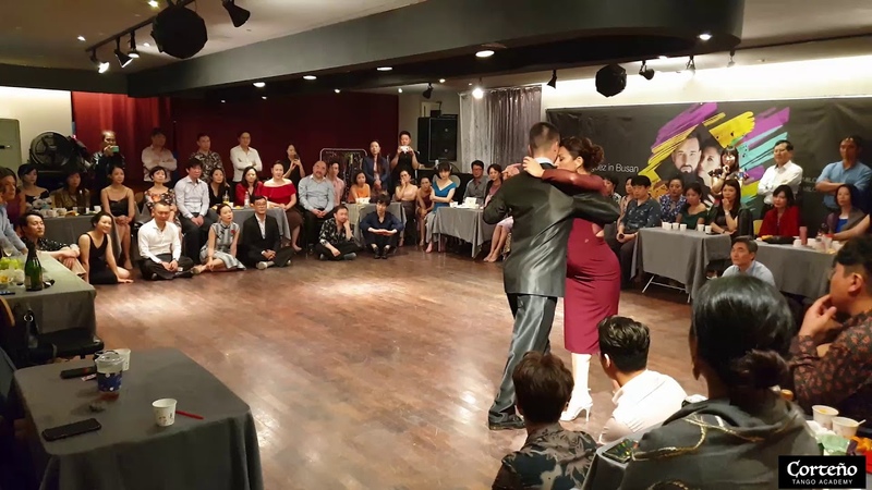 Javier Rodriguez y Moira Castellano 2019 in Busan