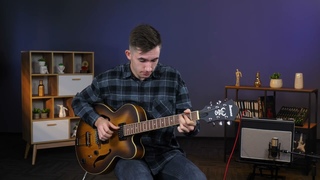 Полуакустическая гитара Ibanez AF55