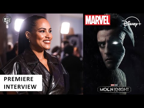 Moon Knight Saffron Hocking on reuniting with Oscar Isaac the mystery of her