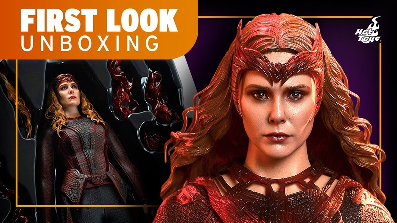 Hot Toys The Scarlet Witch Deluxe Figure Unboxing, First
