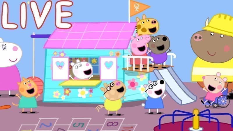 LIVE Peppa Pigs Clubhouse BRAND NEW SEASON 9