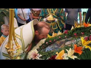 В строящейся обители в честь преподобного Паисия Святогорца в Ольжево отпраздновали память святого