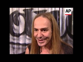 Actor Jonathan Rhys Myers talks about the Galliano show