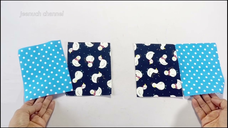 Diy wide bottom zipper pouch, How to make open wide pouch