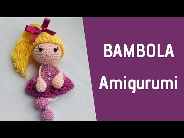 COMO FAZER MINI BONECA AMIGURUMI Bambola FÁ CIL E RÁ PIDA, amigurumi