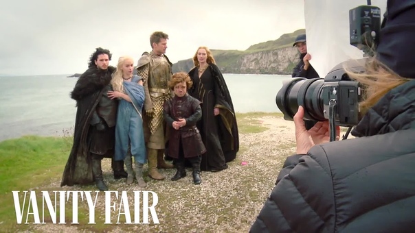 Behind the Scenes of Our Cover Shoot with the Cast of Game of