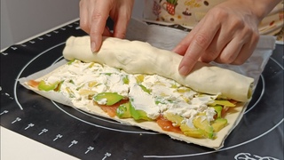 A delicious restaurant-quality snack made from puff pastry and salmon in a slow cooker!