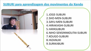 Kendo:treinoSUBURI para aprendizagem dos movimentos do Kendo