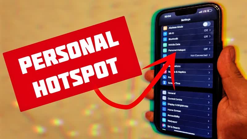 How to Use Personal Hotspot on i