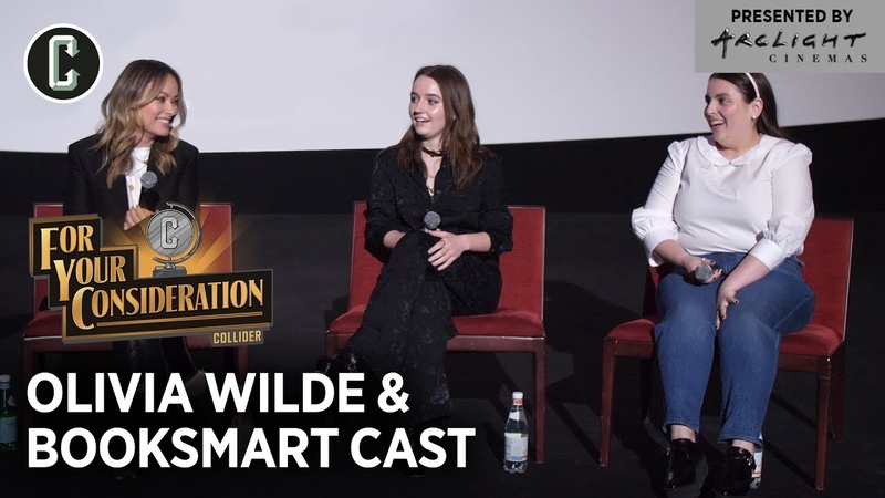 Booksmart QA: Olivia Wilde, Kaitlyn Dever, Beanie Feldstein Collider + Arclight FYC