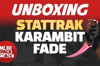 KARAMBIT FADE STATTRAK UNBOXING + INSANE REACTION - CS:GO