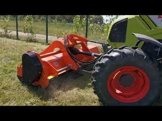 Работа мульчера AG-280 в Краснодарском крае
