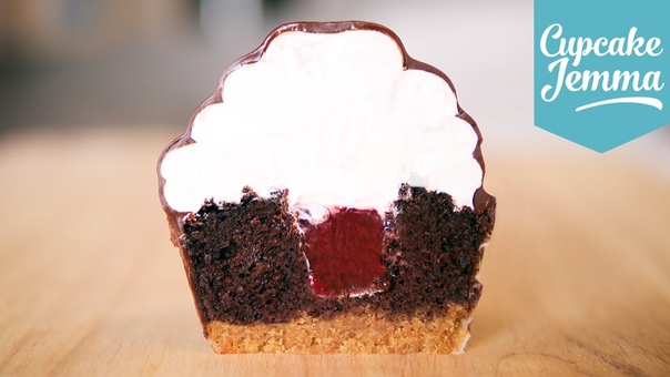 Chocolate Teacake High Hat Cupcake Recipe, Cupcake