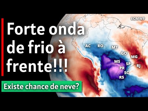 MAIOR ONDA DE FRIO DO INVERNO DE 2022 ATÉ O MOMENTO , FRIO CHEGA NOS PRÓ XIMOS DIAS, 04, 08,