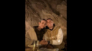 Cristiano Ronaldo & Georgina Rodriguez  Al Ula, Saudi Arabia #cr7 #georginagio #alula