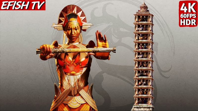 Tanya Champion Tower ( Hardest AI) NO MATCHES LOST Mortal Kombat 1, 4 K 60 FPS