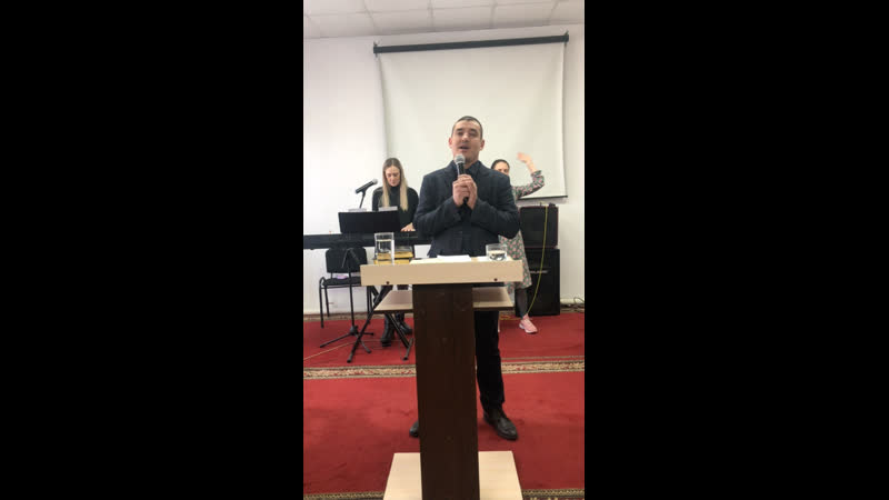 Служение Церкви Семя Завета проповедует Попов