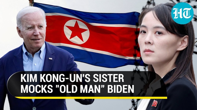 Kim Jong uns sister savagely mocks Biden for non sense threat; Old Man With No