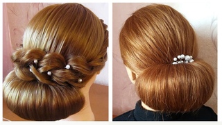 Gorgeous Low Bun Hairstyles for Bridal Look  Prom Updo Tutorial  Chignons de Mariage et Soire