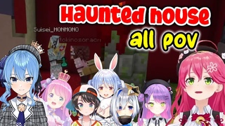 Hololive Summer Festival Shiraken Haunted House all pov clip