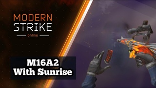 The M16A2 Assault Rifle Is Amazing With The Sunrise Legendary Camouflage