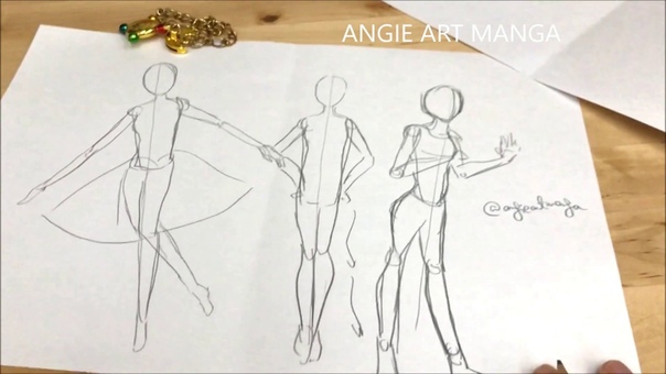 Drawing Tutorial for body pose