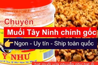 Đặc sản ngon muối tôm Như Ý Tây Ninh chính gốc - 2017 - đại lý HCM