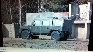 IVECO LMV испытания на подрыв, 8 кг взрывчатого вещества.