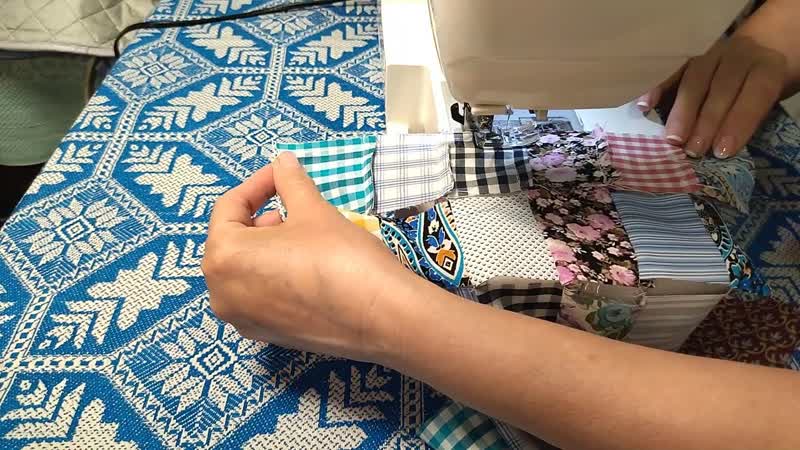 Как шили лоскутные одеяла в