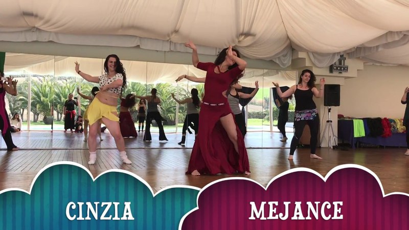 Cinzia from Italy BELLYDANCE workshop Intensive Course