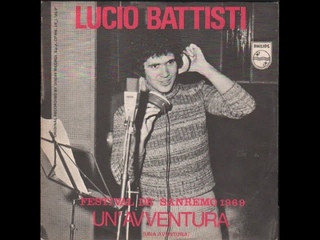 Lucio Battisti -  Un'avventura (Sanremo 1969)