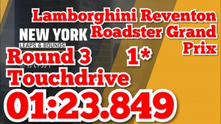 Asphalt 9 Touchdrive 01: | Round 3 | LAMBORGHINI REVENTON ROADSTER GRAND PRIX | 1 Star