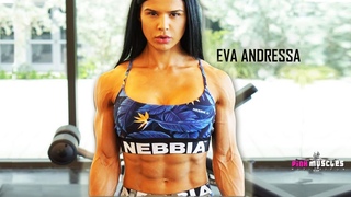 NO MORE EXCUSES - BRAZILIAN  MUSCLES BEAUTY EVA ANDRESSA ULTIMATE FEMALE FITNESS MOTIVATION