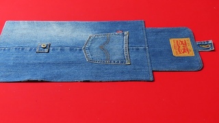 DIY안입는 셔츠와 청바지가 “명품“이 됩니다!/Don’t throw away old shirt & jeans. It can be a “luxury cross bag“