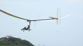Human-powerd aircraft flight by Sakai WindMill Club 【府大鳥人間】2019 6月2日 白浜TF