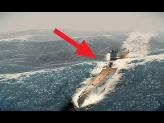 Huge Ships hit by Mega Wave During Monster Storm