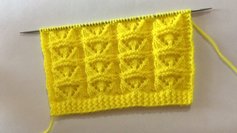 Very Beautiful Lace Stitch Pattern For Sweater,