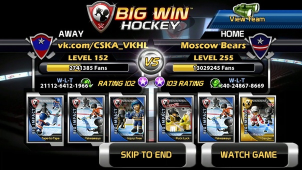 Big Win Hockey. 61 VKHL Championship. Moscow Bears