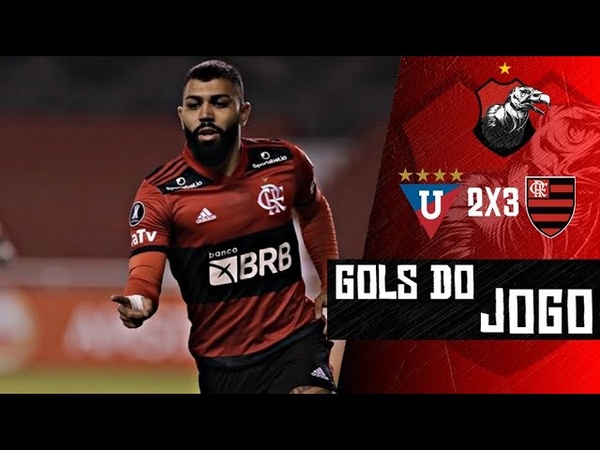 Gols de LDU 2x3 Flamengo 3ª Rodada da Fase de Grupos da Copa Libertadores da América de