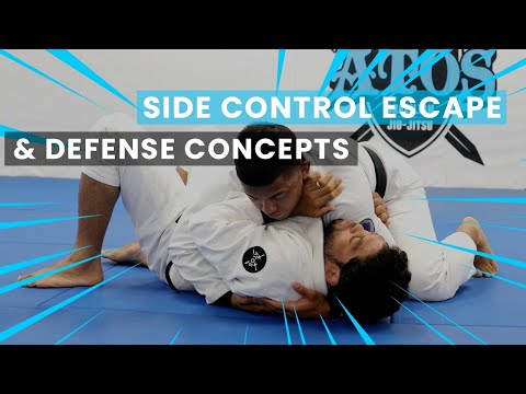 Side Control Escape Defense Concepts Andre