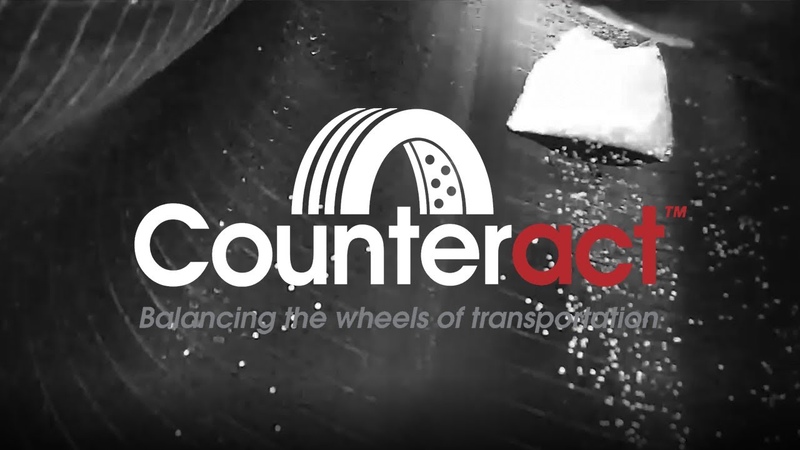 Camera INSIDE a tire with Counteract Balancing